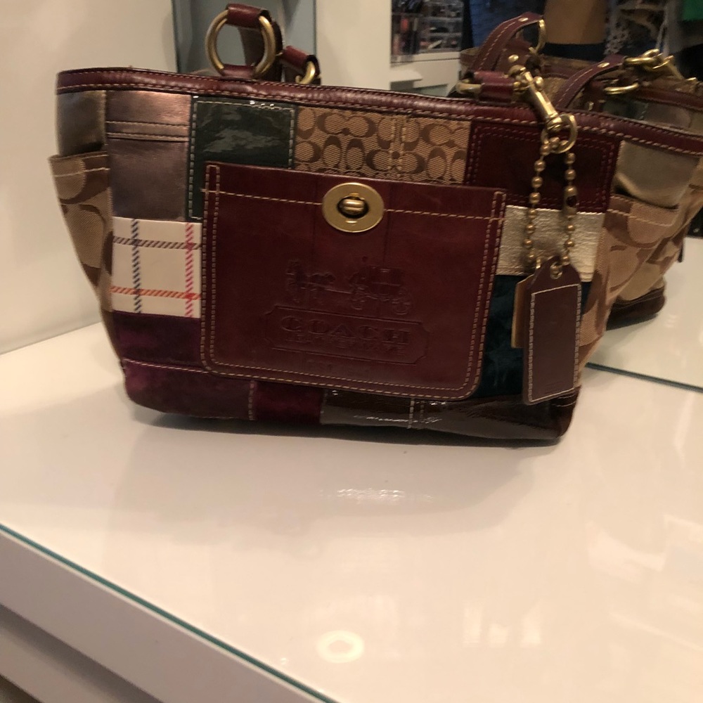 Coach patch bag